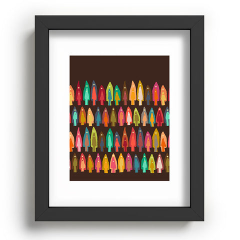 Sharon Turner Shirish trees Recessed Framing Rectangle