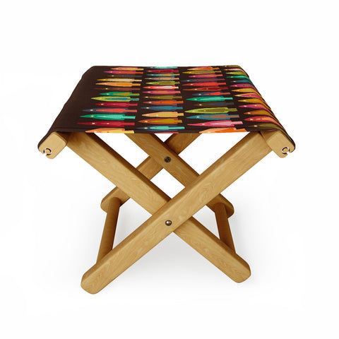 Sharon Turner Shirish trees Folding Stool