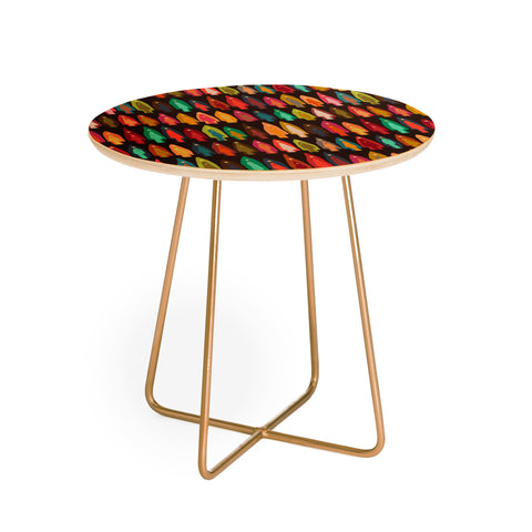 Sharon Turner Shirish trees Round Side Table
