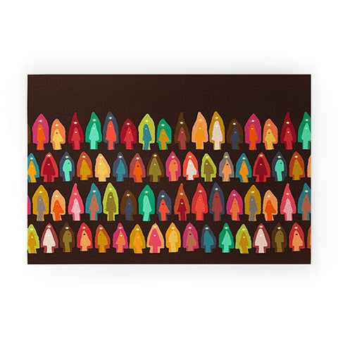 Sharon Turner Shirish trees Welcome Mat