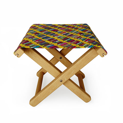 Sharon Turner Skew Whiff Book Stack Folding Stool