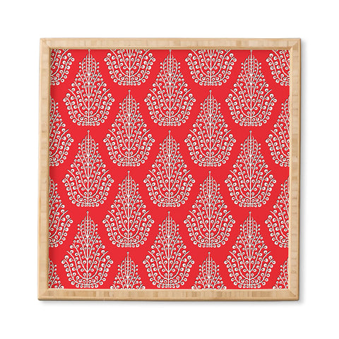 Sharon Turner Spirit Red Framed Wall Art