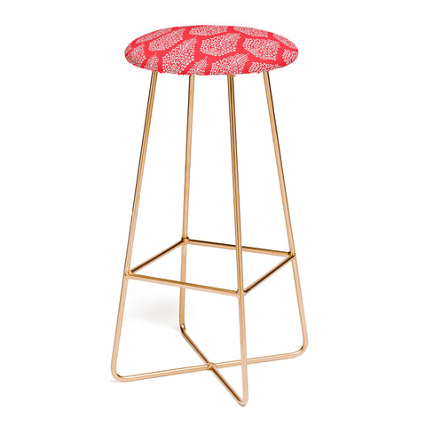 Sharon Turner Spirit Red Bar Stool