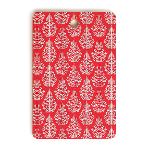Sharon Turner Spirit Red Cutting Board Rectangle