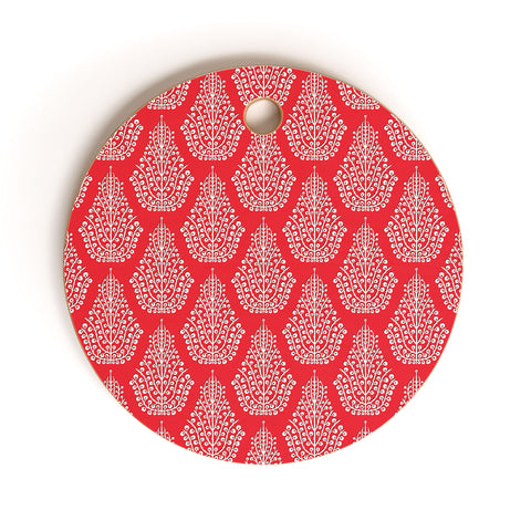 Sharon Turner Spirit Red Cutting Board Round