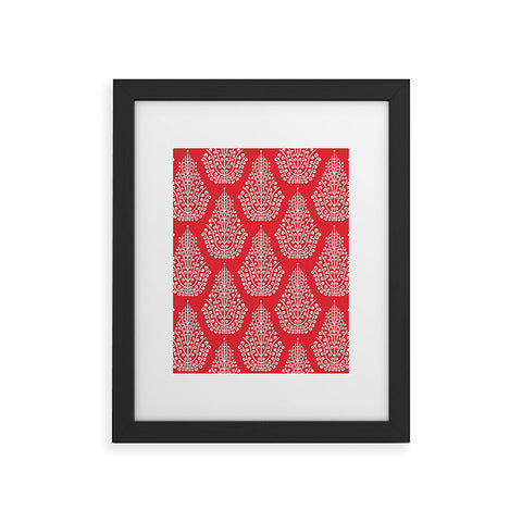 Sharon Turner Spirit Red Framed Art Print