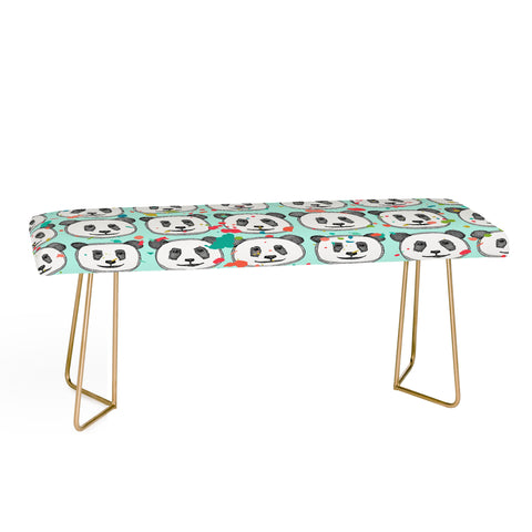 Sharon Turner splatter pop panda cookies mint Bench