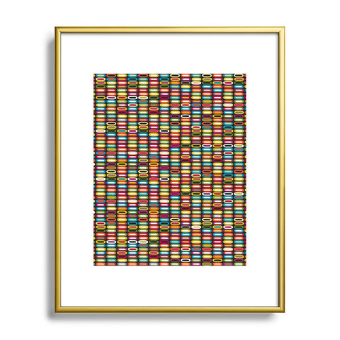 Sharon Turner Stack Metal Framed Art Print