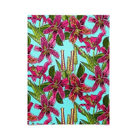 Sharon Turner Stargazer Lilies Poster
