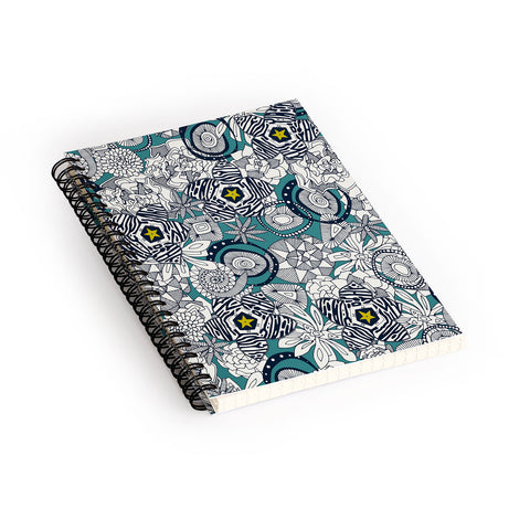 Sharon Turner succulent star Spiral Notebook
