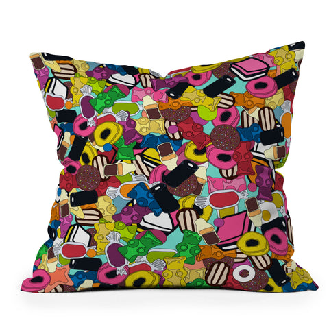 Sharon Turner Sugar Sugar Throw Pillow