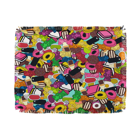Sharon Turner Sugar Sugar Throw Blanket