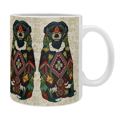 Sharon Turner sun bear geo almond Coffee Mug