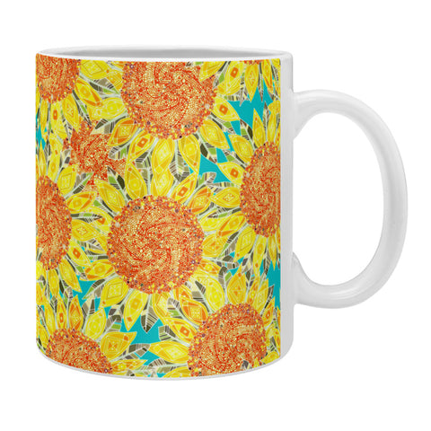 Sharon Turner Sunflower Field Coffee Mug