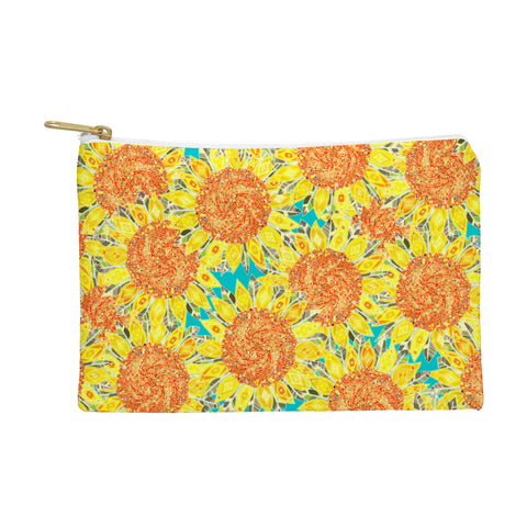 Sharon Turner Sunflower Field Pouch