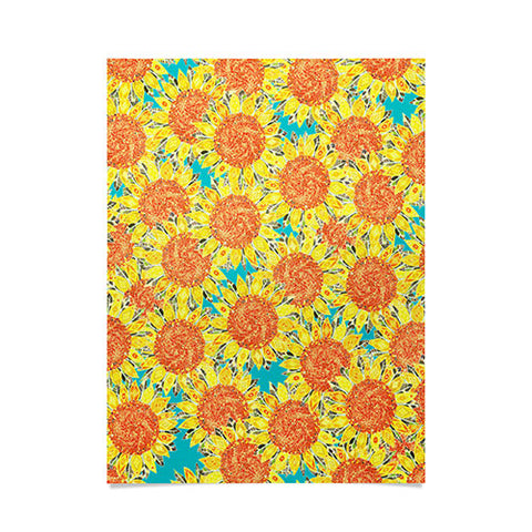 Sharon Turner Sunflower Field Poster