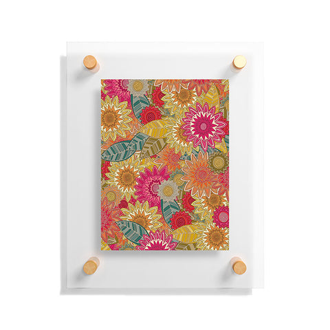 Sharon Turner Sunshine Garden Floating Acrylic Print