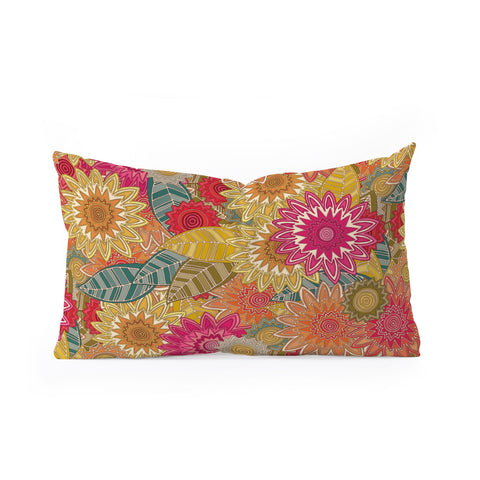 Sharon Turner Sunshine Garden Oblong Throw Pillow