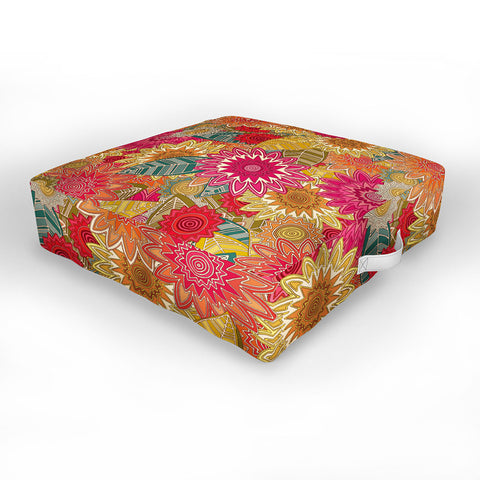 Sharon Turner Sunshine Garden Outdoor Floor Cushion