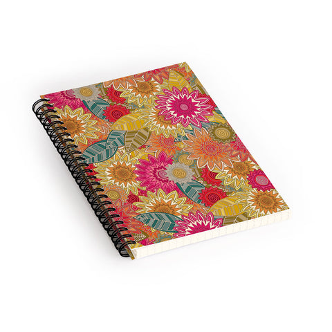 Sharon Turner Sunshine Garden Spiral Notebook