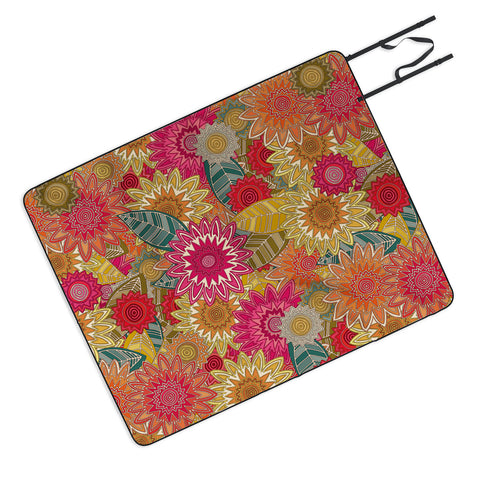 Sharon Turner Sunshine Garden Picnic Blanket