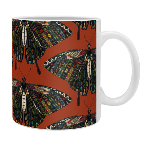 Sharon Turner swallowtail butterfly terracotta Coffee Mug