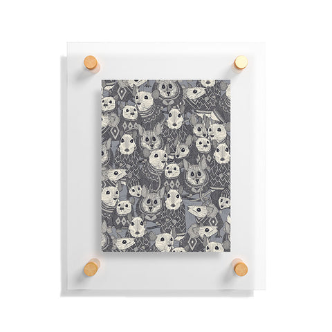 Sharon Turner sweater mice Floating Acrylic Print