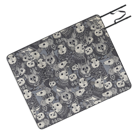 Sharon Turner sweater mice Picnic Blanket