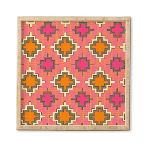Sharon Turner Tangerine Kilim Framed Wall Art