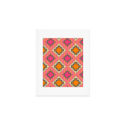 Sharon Turner Tangerine Kilim Art Print