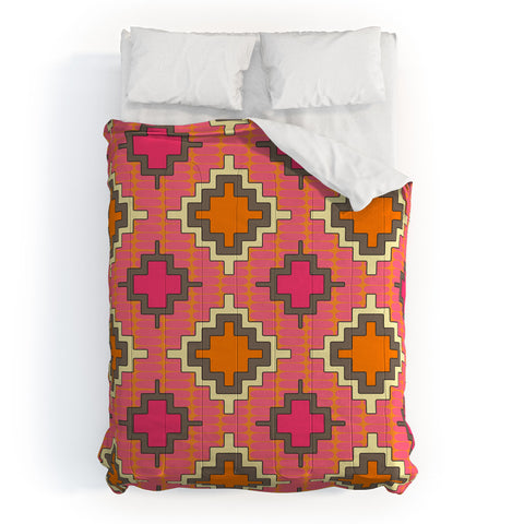 Sharon Turner Tangerine Kilim Comforter