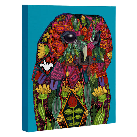 Sharon Turner Tawny Owl Art Canvas