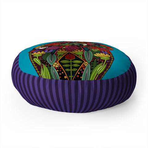 Sharon Turner Tawny Owl Floor Pillow Round