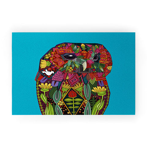 Sharon Turner Tawny Owl Welcome Mat