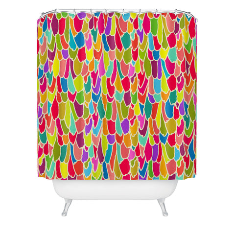 Sharon Turner Tickle Me Shower Curtain