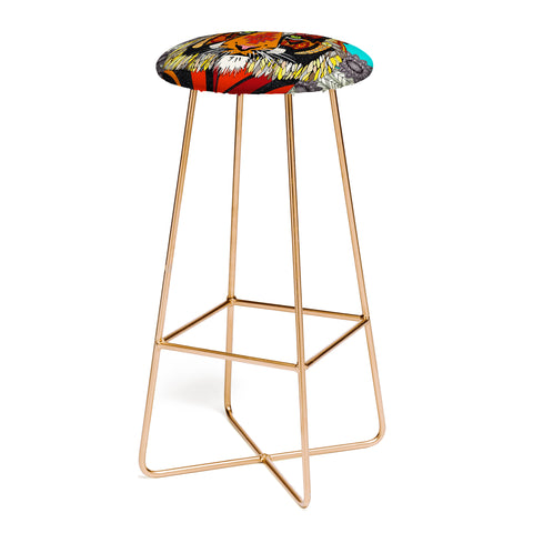 Sharon Turner Tiger Chief Bar Stool