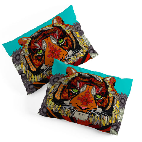 Sharon Turner Tiger Chief Pillow Shams