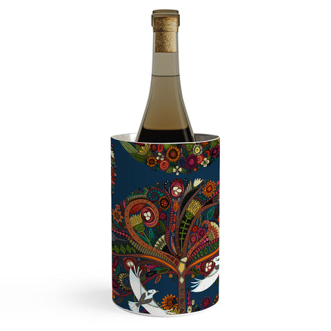 Sharon Turner tree of life blue Wine Chiller