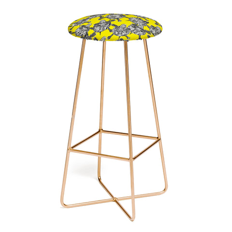 Sharon Turner turtle party citron Bar Stool