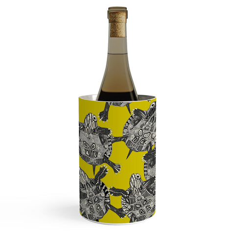 Sharon Turner turtle party citron Wine Chiller