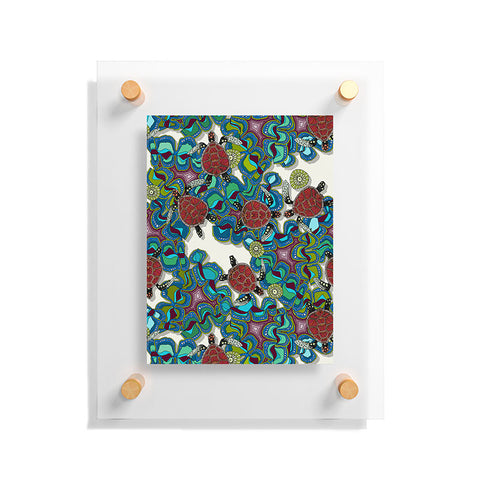Sharon Turner Turtle Reef Floating Acrylic Print