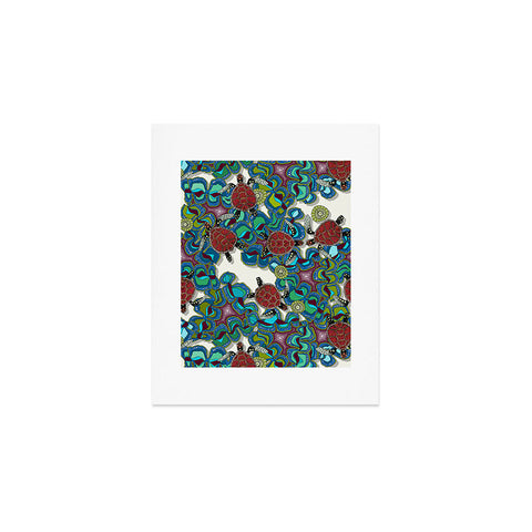Sharon Turner Turtle Reef Art Print