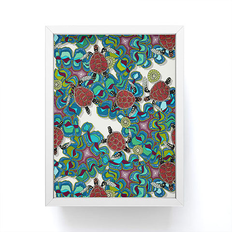 Sharon Turner Turtle Reef Framed Mini Art Print