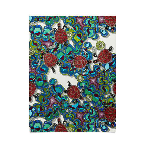 Sharon Turner Turtle Reef Poster