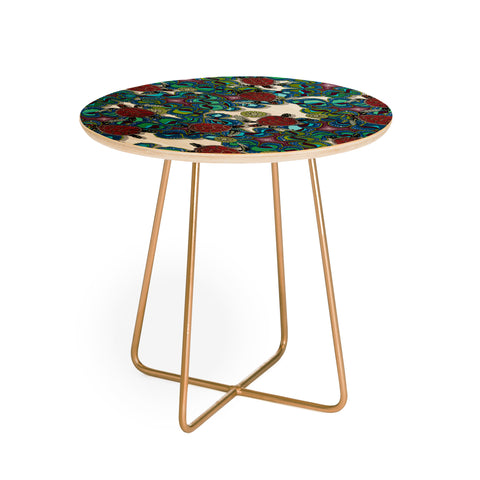 Sharon Turner Turtle Reef Round Side Table