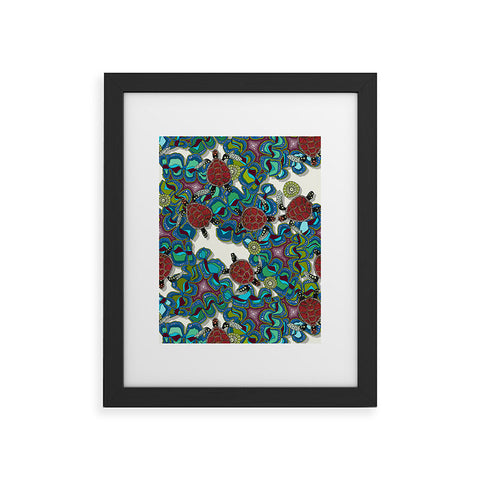 Sharon Turner Turtle Reef Framed Art Print