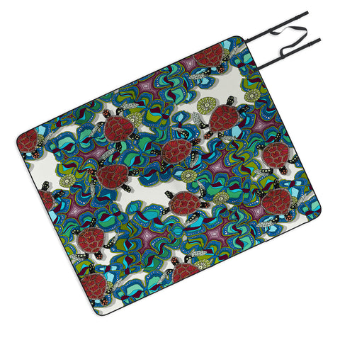 Sharon Turner Turtle Reef Picnic Blanket