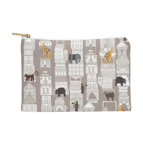 Sharon Turner urban jungle pebble Pouch