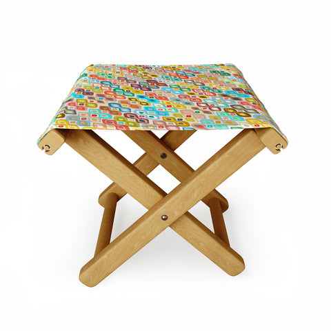 Sharon Turner Varsha Ikat Folding Stool