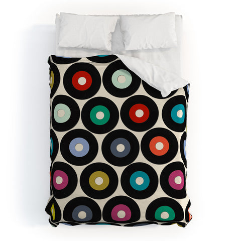 Sharon Turner vinyl Duvet Cover